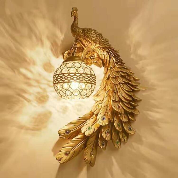 Colorful Resin Wall Sconce Lamp – Elegant Design