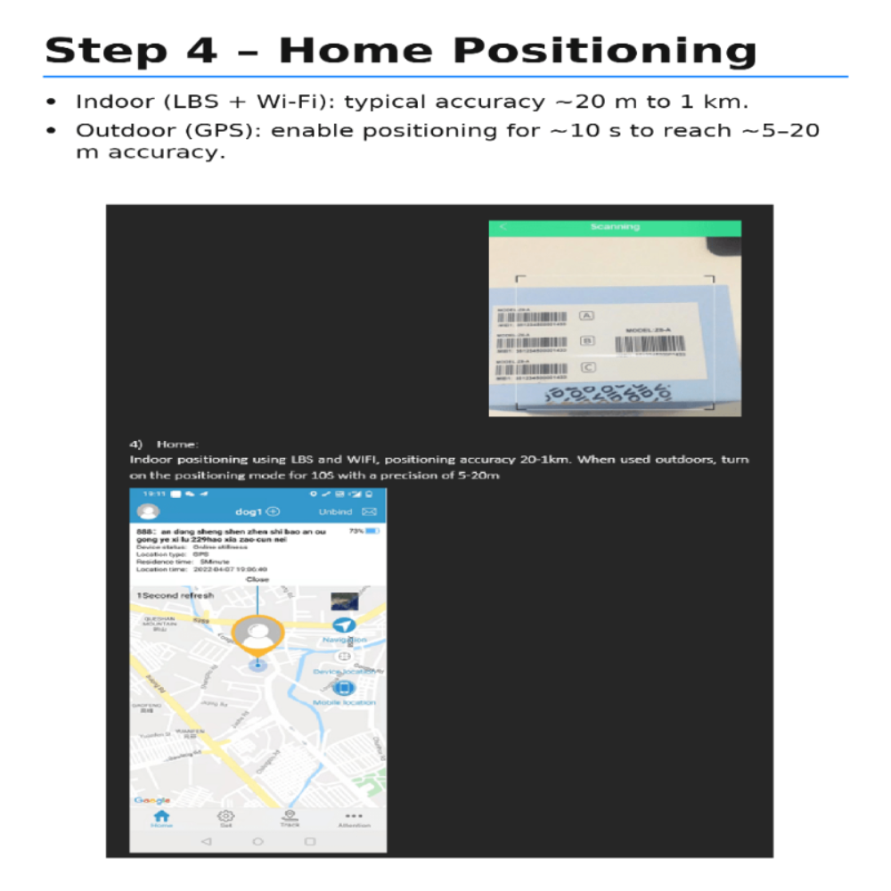 GPS Tracking Collar for Cats – Real-Time Location Updates, Compact Design