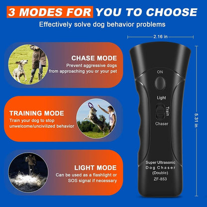 Ultrasonic Anti-Bark Collar for Pets | Safe and Effective Behavior Control