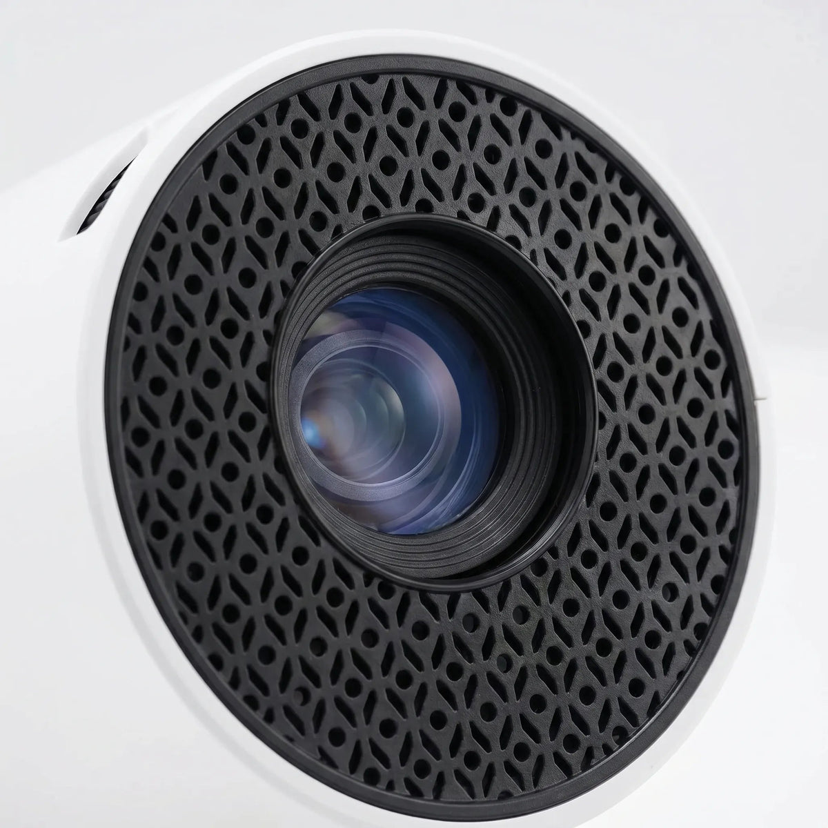Rotating Smart Projector with Adjustable Stand for Movies and Streaming