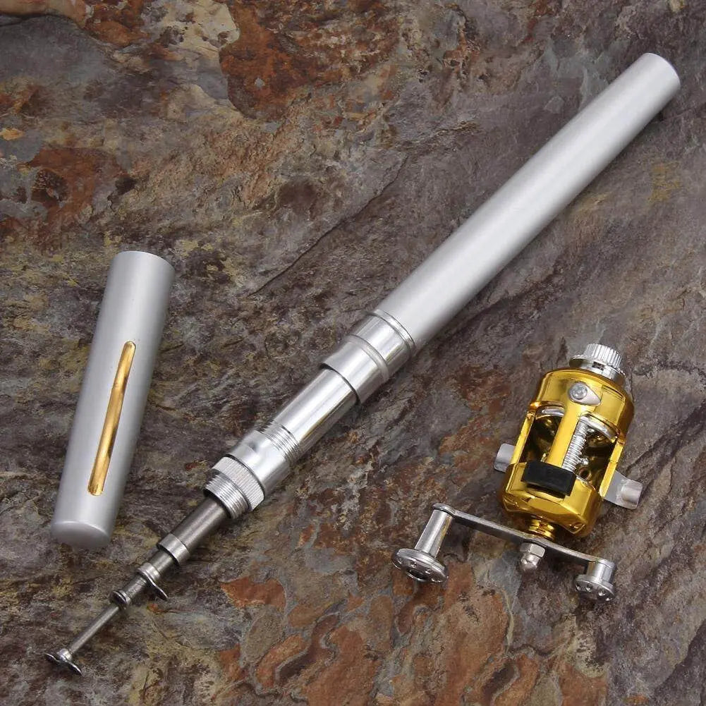 Compact Fishing Rod with Adjustable Handle – Lightweight and Sturdy