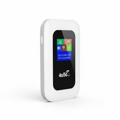 Compact 5G Wi-Fi Router for Travel and Home – Secure Connection & Long Battery