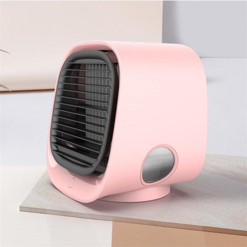 Compact USB Mini Air Cooler for Car – 3 Speed Portable Air Conditioner