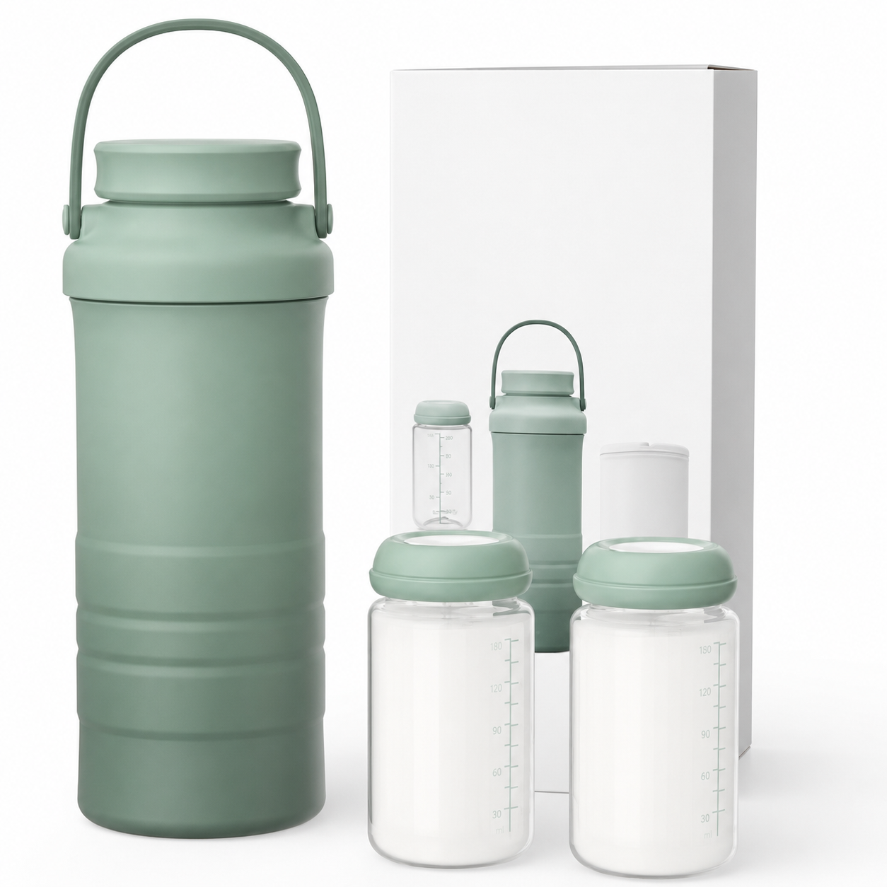 Insulated Cooler Bag for Breast Milk – Travel-Friendly Design, 24-Hour