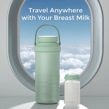 Insulated Cooler Bag for Breast Milk – Travel-Friendly Design, 24-Hour