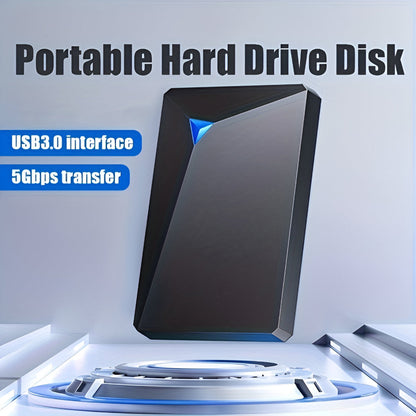 Compact USB Hard Drive – Slim Profile with Quick Data Transfer