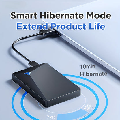 Compact USB Hard Drive – Slim Profile with Quick Data Transfer