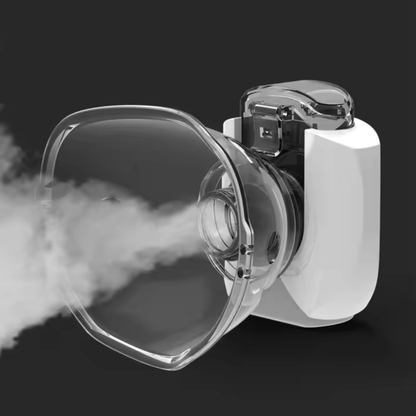 USB Powered Portable Nebulizer – Quiet Operation with Dual Masks for Adults and Children