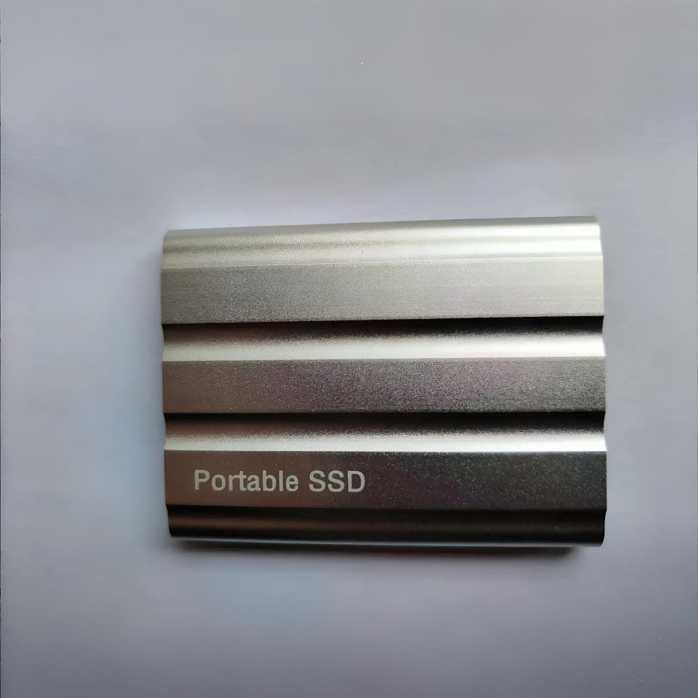 External Portable SSD with Metal Case - Quick Data Transfer for Storage