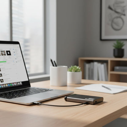 Slim Portable External Hard Drive – Efficient SSD for Daily Storage