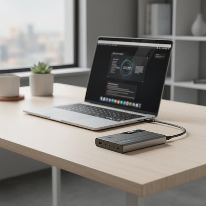 Compact External Hard Drive – Portable SSD with USB 3.0 for Quick Backup