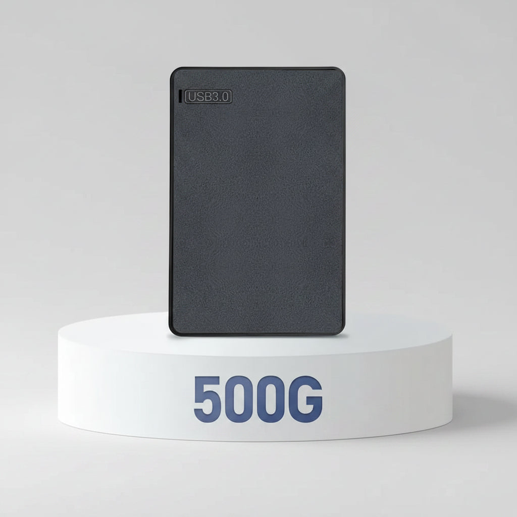 External Portable Hard Drive – USB 3.0 Fast Storage for Daily Needs