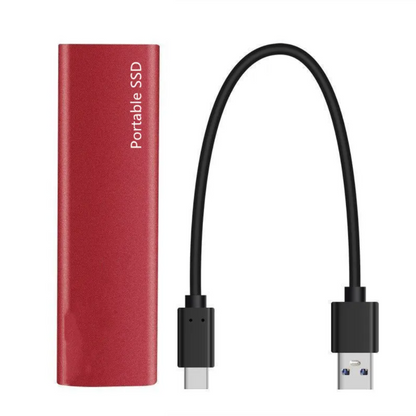 Slim Portable External Hard Drive – USB 3.2 High-Speed Storage