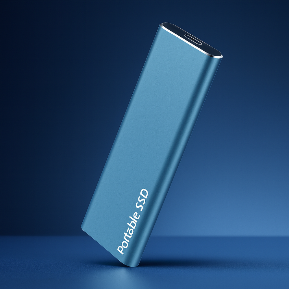 Compact External Hard Drive – Portable SSD for Fast Data Transfer