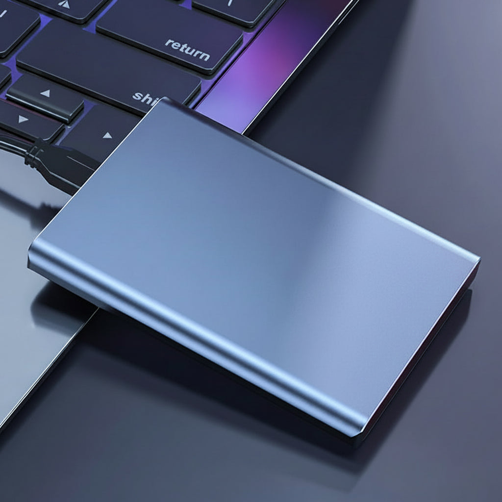 320GB External Hard Drive – Portable SSD with USB Connection for Easy Storage