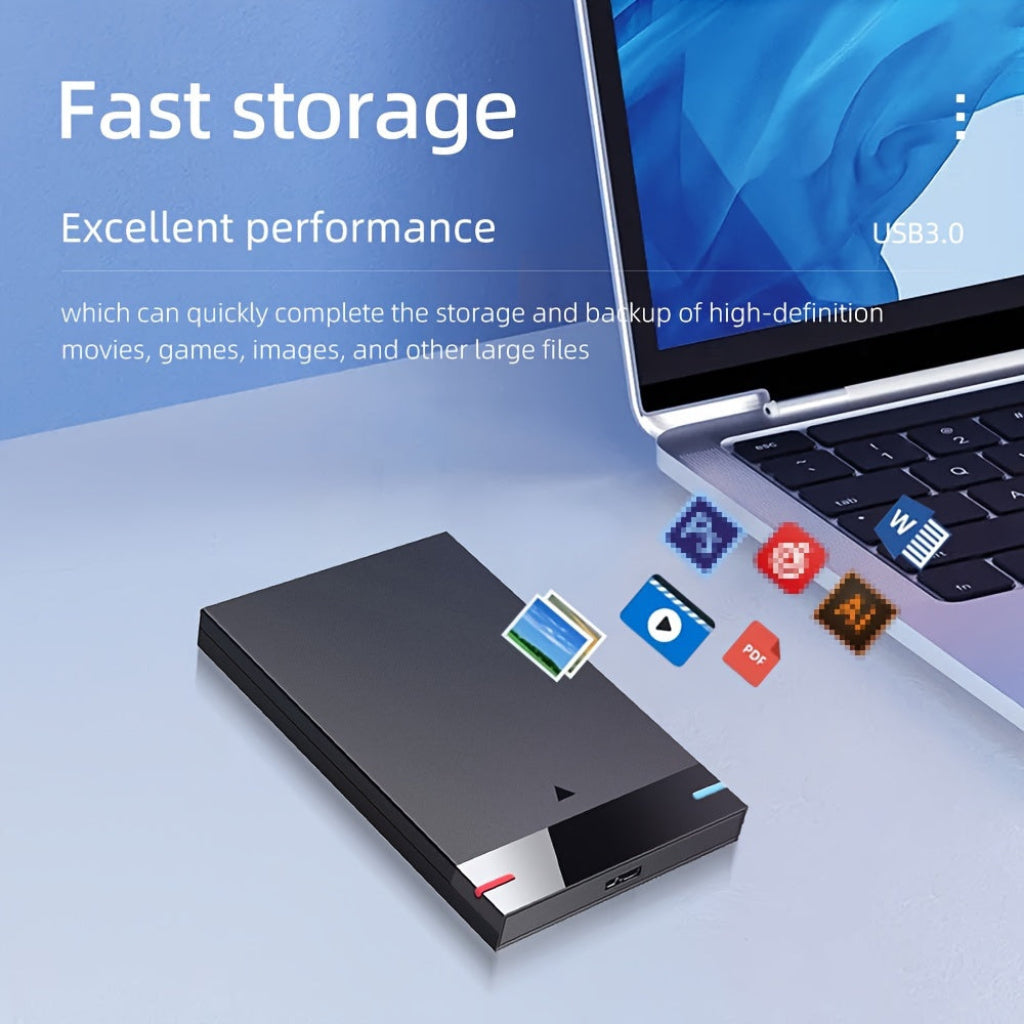 320GB Slim External Hard Drive – Portable SSD with USB Connection