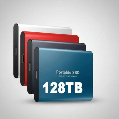 External Hard Drive with 128TB Capacity | Portable High-Speed SSD