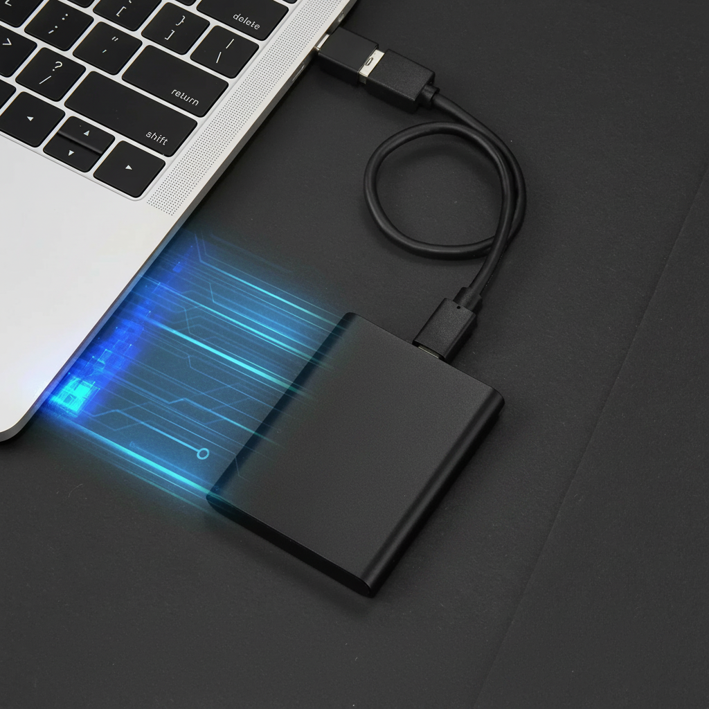 External Hard Drive with 128TB Capacity | Portable High-Speed SSD