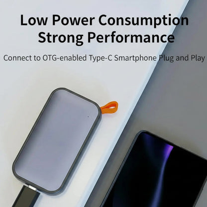Compact 512GB External SSD with 1050MB/s Data Transfer Speed