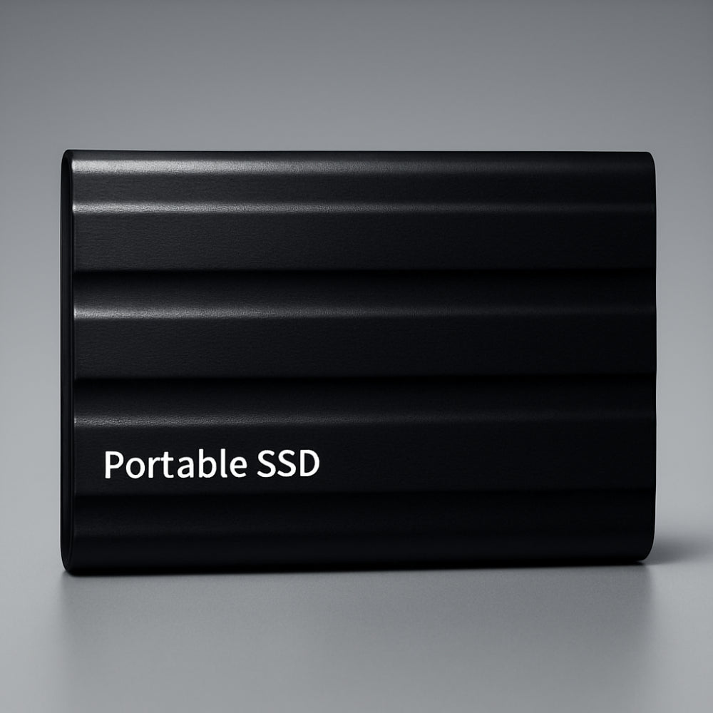 External Solid State Drive with Metal Case for Quick Data Transfer