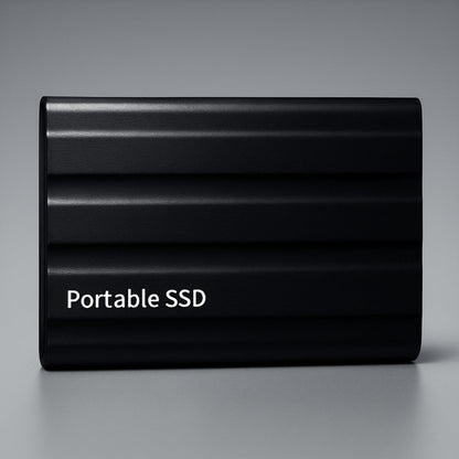 External Solid State Drive with Metal Case for Quick Data Transfer