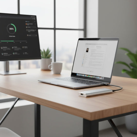 8TB External SSD – Portable Hard Drive with USB 3.0 for Quick Data Transfer