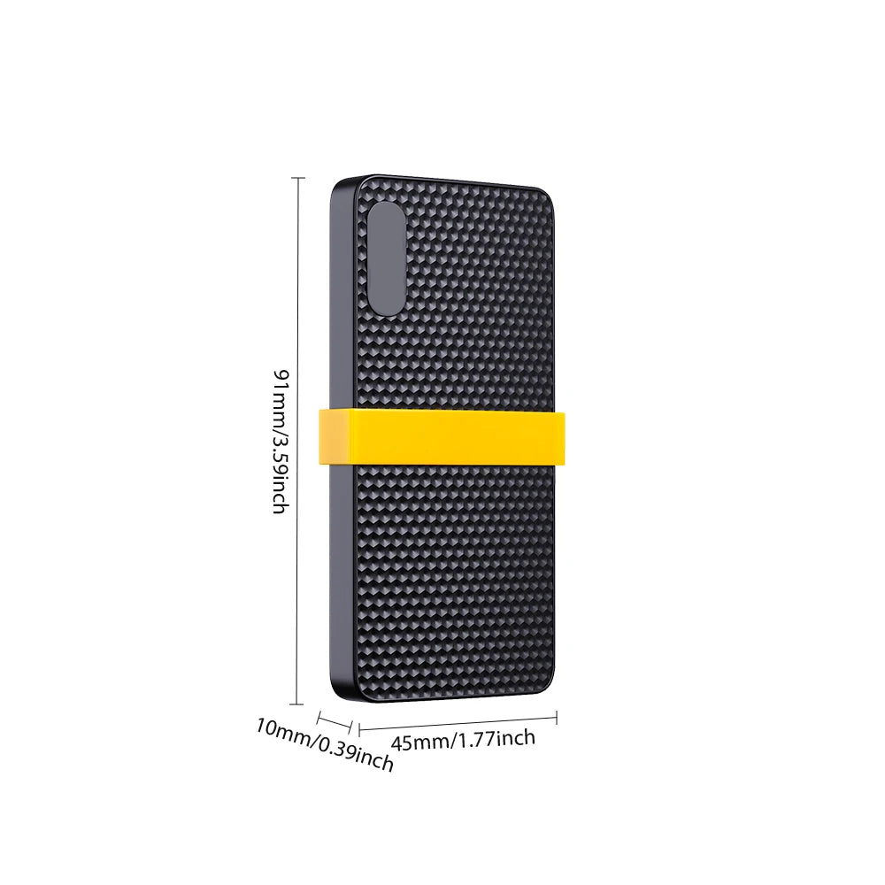 Compact External Hard Drive with USB 3.1 Type C – Portable SSD for Fast Data Access