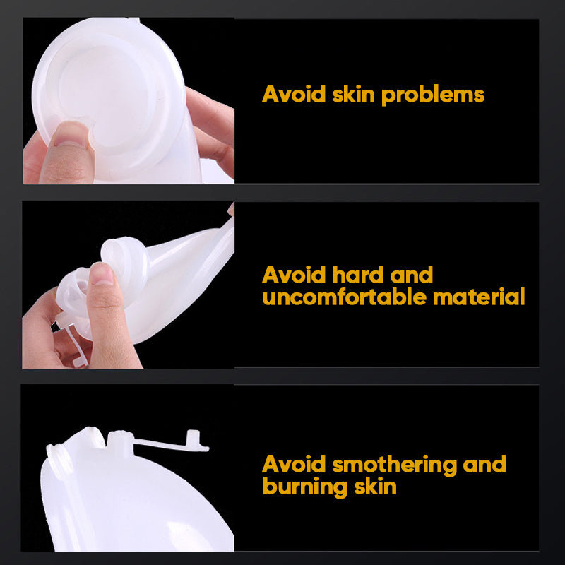 Travel-Friendly Silicone Urine Collector – 1000ml Portable Urinal System