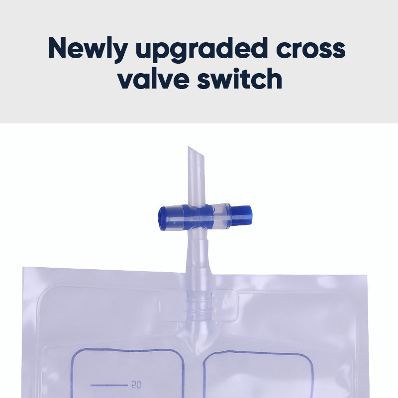Travel-Friendly Silicone Urine Collector – 1000ml Portable Urinal System
