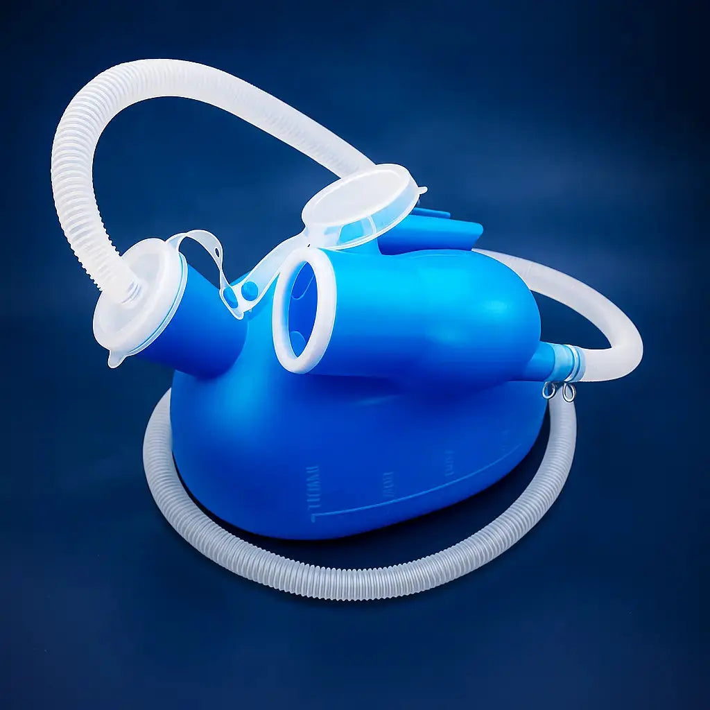 Travel Urinal for Men – 2L Capacity with Removable Hose and Leak-Proof Lid