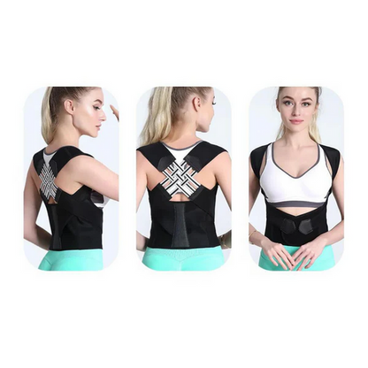 Adjustable Back Brace for Posture Correction – Comfortable Support for Pain Relief