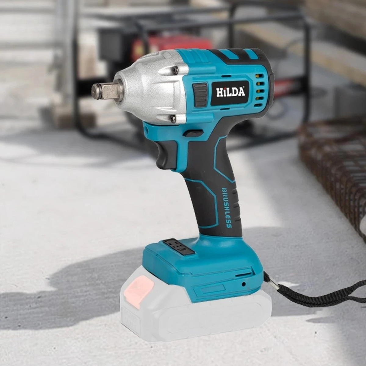 18V Cordless Impact Wrench – Brushless Motor for High Torque Automotive and DIY