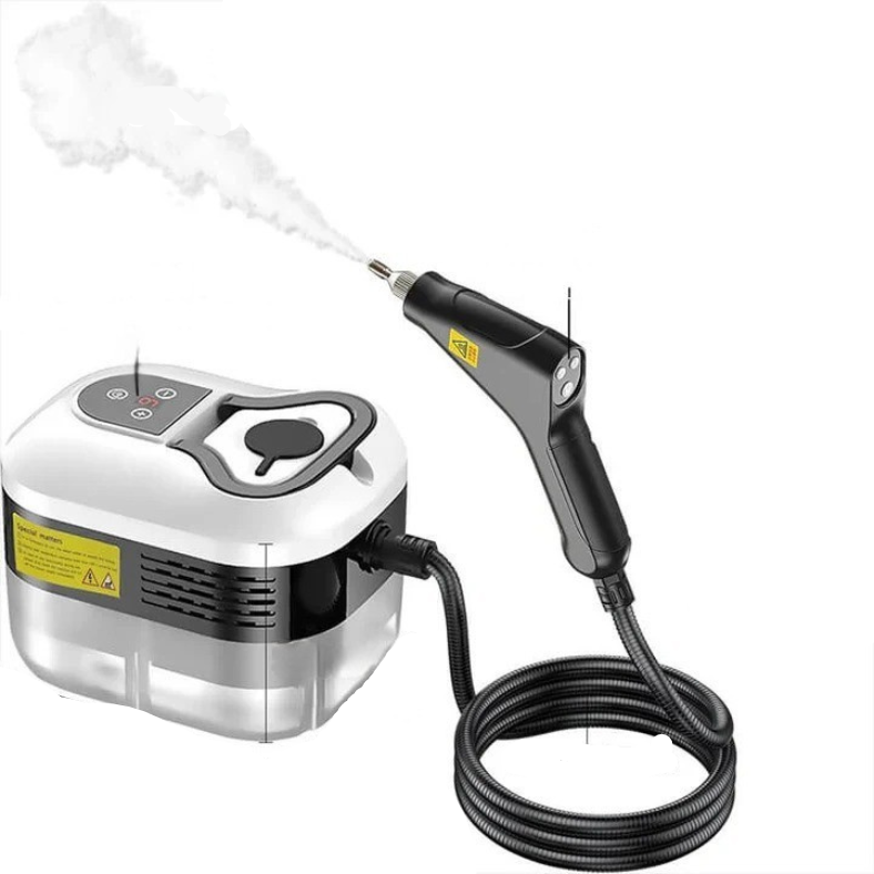 Steam Cleaner with Detachable Nozzles & Heat-Resistant Gloves for Home and Car Cleaning
