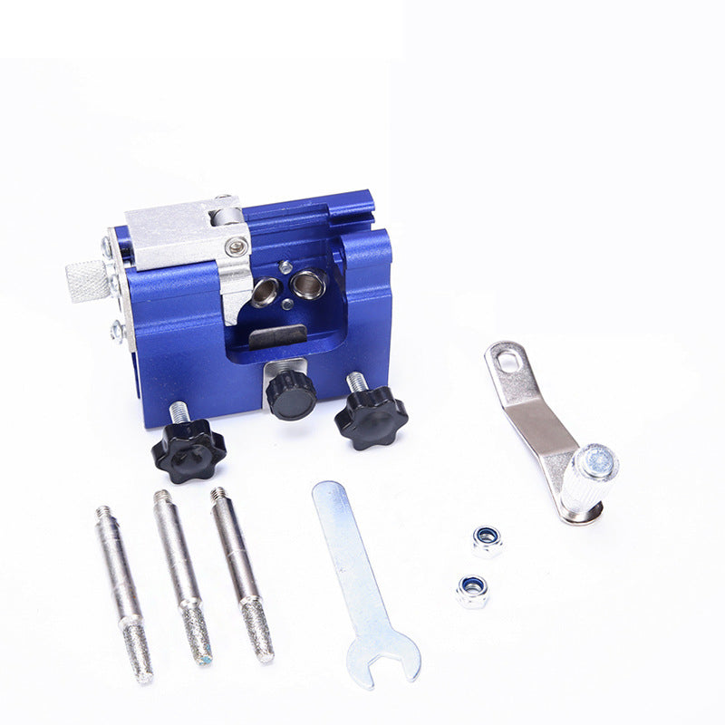 Chainsaw Chain Sharpener Tool with Simple Clamping System for Improved Efficiency