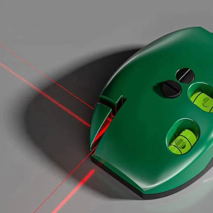 Compact Laser Alignment Tool with Dual Beams for 90-Degree Precision