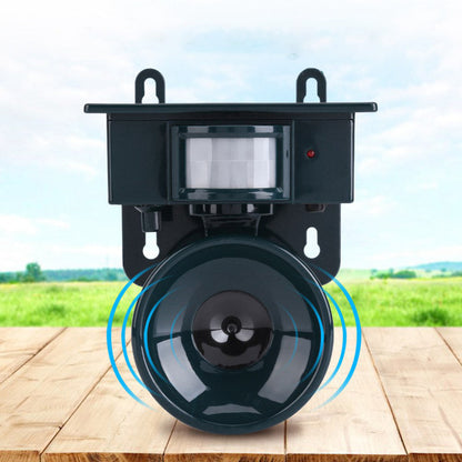 Sound-Emitting Motion Sensor Bird Deterrent