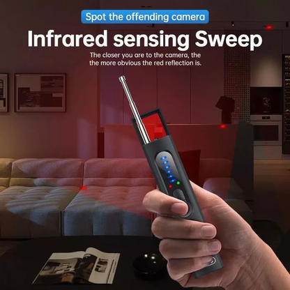 Advanced RF Technology GPS and Hidden Camera Detector for Privacy Protection