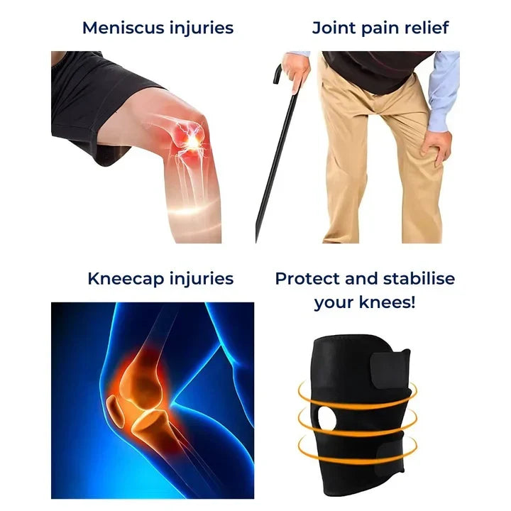 ComfortFit Knee Support with Adjustable Compression Straps