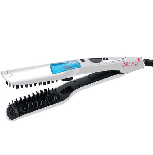 Steam Hair Straightener for Healthy, Shiny Hair - Hydrating & Adjustable Heat
