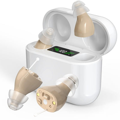 Wireless Rechargeable Hearing Aids – Compact Design for Clear Sound