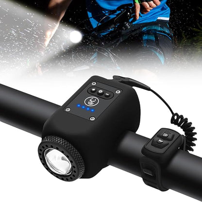 Ultra Bright Bike Light and Loud Horn with Remote Control