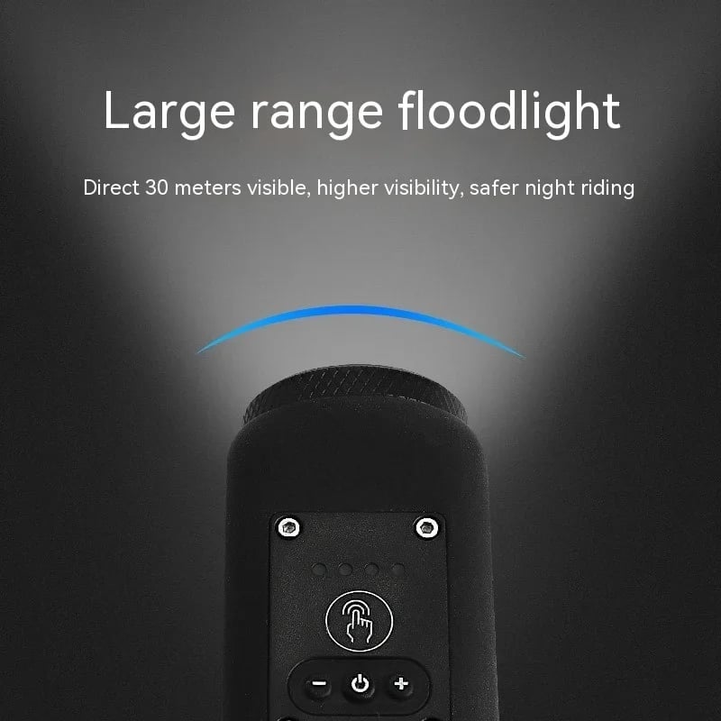 Ultra Bright Bike Light and Loud Horn with Remote Control