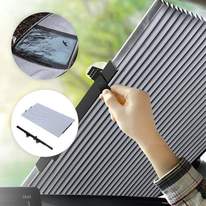 Compact Car Sun Shield with UV and Heat Protection