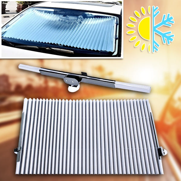 Compact Car Sun Shield with UV and Heat Protection