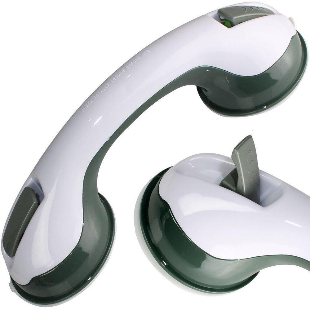 Secure Bathroom Support Bar with Textured Grip Handle