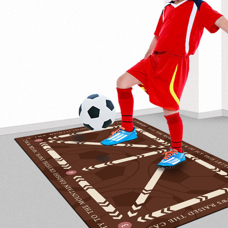 Ultimate Soccer Skill Mat with Numbered Grid & Juggling Cord