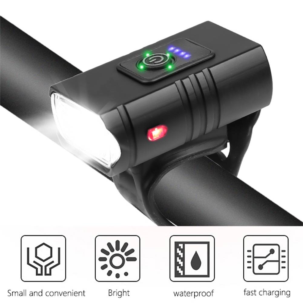 Illuminate Your Ride: 1000 Lumen Front and Rear Bicycle Light Set