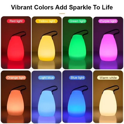 Modern Waterproof Wireless Table Lamp – Portable Lighting for Home & Outdoors