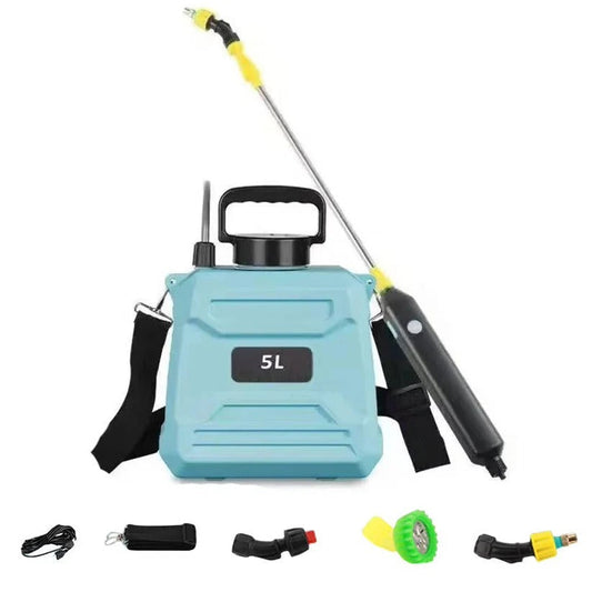 1.3 Gallon Rechargeable Sprayer for Gardens with Adjustable Nozzles
