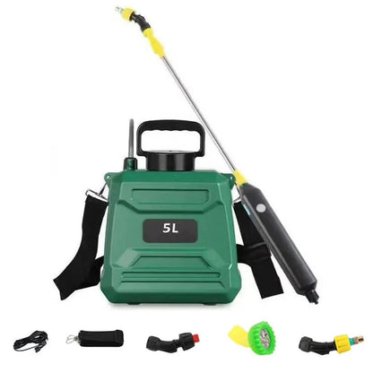 1.3 Gallon Rechargeable Sprayer for Gardens with Adjustable Nozzles